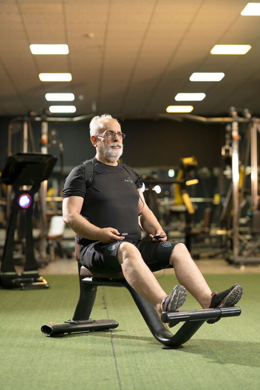 پکیج ای ام اس دستگاه تقویت عضلات ران + دستگاه تقویت عضلات بازو + یک کنترلر