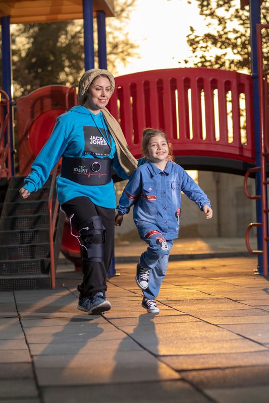 کمربند لاغری شکم و پهلو ای ام اس و کاهش درد کمر