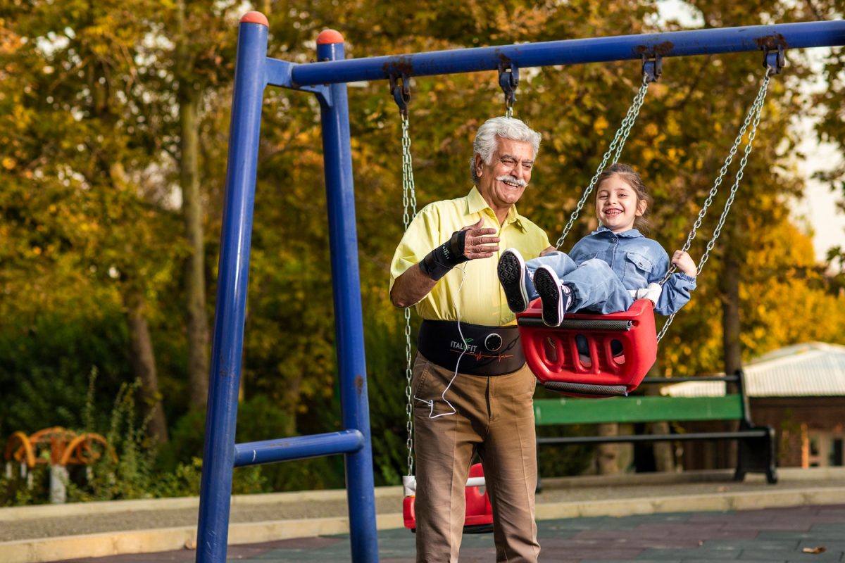 کمربند لاغری شکم و پهلو ای ام اس و کاهش درد کمر